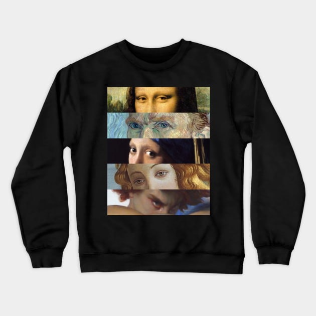 EYES ON YOU Crewneck Sweatshirt by Carlo Betanzos